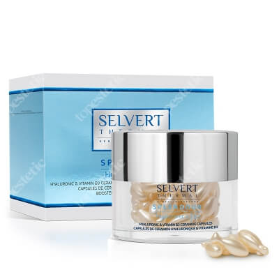 Selvert Thermal Hyaluronic and Vitamin B3 Ceramide Capsules Kapsułki ceramidowe na noc 60 kaps.