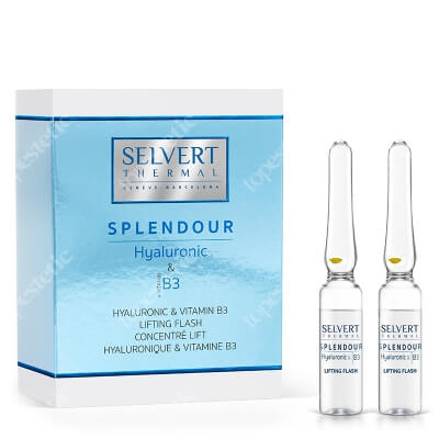 Selvert Thermal Hyaluronic and Vitamin B3 Lifting Flash Ampułki liftingujące 2 x 1,5 ml