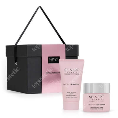 Selvert Thermal LRA Beauty Coffret ZESTAW Regenerujący Energizer Średni 50 ml + Krem regenerujący z wyciągiem z białka ślimaka 50 ml