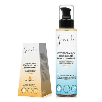 Senelle Bestseller Set ZESTAW Olejek do demakijażu 150 ml + Rewitalizujące serum 30 ml