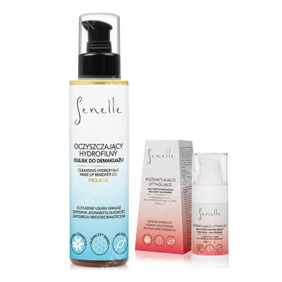 Senelle Fresh And Beauty Skin ZESTAW Olejek do demakijażu 150 ml + Serum pod oczy i na powieki 15 ml