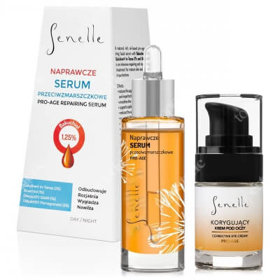 Senelle Serum + Corrective Eye Cream ZESTAW Serum przeciwzmarszczkowe 30 ml + Korygujący krem pod oczy 15 ml