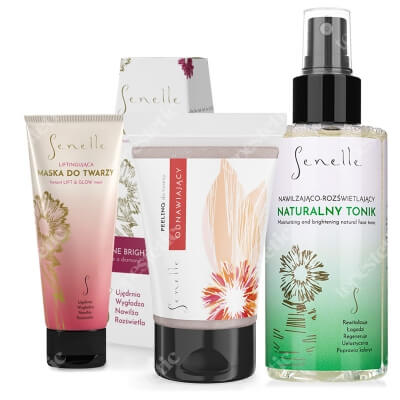 Senelle Start Fresh ZESTAW Peeling 100 ml + Maska do twarzy 65 ml + Tonik do twarzy 150 ml GRATIS