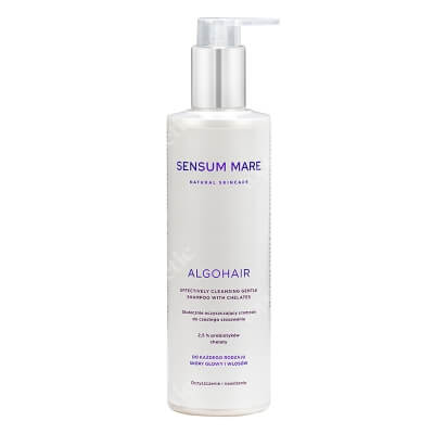 Sensum Mare AlgoHair Effectively Cleansing Gentle Shampoo With Chelates Oczyszczający szampon do częstego stosowania 250 ml