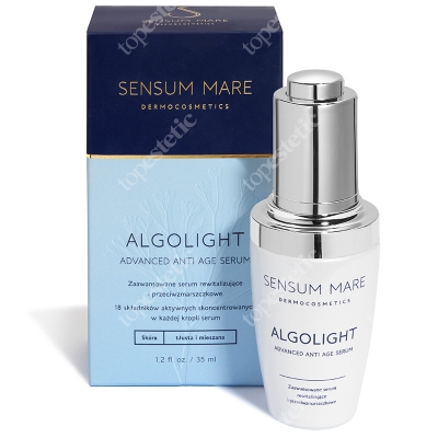 Sensum Mare AlgoLight Advanced Anti Age Serum Serum rewitalizujące i przeciwzmarszczkowe 35 ml