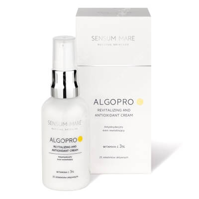 Sensum Mare AlgoPro C Cream Antyoksydacyjny krem rewitalizujący z witaminą C 3% 50 ml