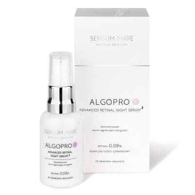 Sensum Mare AlgoPro R Serum Skoncentrowane serum regenerująco - korygujące Retinalem 0,08 % 30 ml