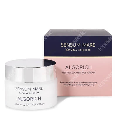 Sensum Mare Algorich Advanced Anti Age Cream Zaawansowany krem rewitalizujący i przeciwzmarszczkowy o bogatej konsystencji 50 ml