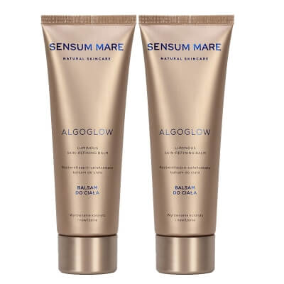 Sensum Mare Luminous Skin-Refining Balm x 2 ZESTAW Rozświetlająco - upiększający balsam do ciała 125 ml x 2