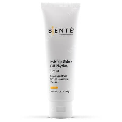 Sente Invisible Shield Full Physical SPF 49 PA++++ Krem z bardzo wysoką ochroną przeciwsłoneczną do każdego typu skóry 52 g