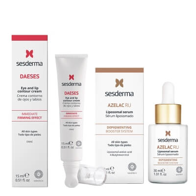 Sesderma Azelac RU + Daeses Eye and Lip Contour Cream ZESTAW Serum liposomowe 30 ml + Krem kontur oczu i ust 15 ml