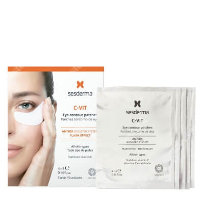 Sesderma C-VIT Eye Contour Patches Płatki pod oczy 5x4 ml