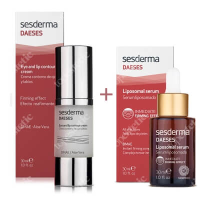 Sesderma Daeses Eye and Lip Contour Cream + Liposomal Serum ZESTAW Krem kontur oczu i ust 30 ml + Serum liposomowe liftingujące 30 ml