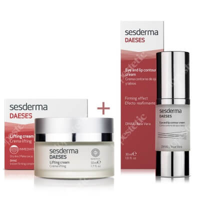 Sesderma Daeses Eye and Lip + Lifting Cream ZESTAW Krem liftingujący 50 ml + Krem kontur oczu i ust 30 ml