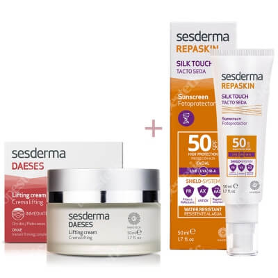 Sesderma Daeses Lifting Cream + Repaskin Silk Touch SPF 50 ZESTAW Krem liftingujący 50 ml + Krem liposomowy SPF 50 50 ml