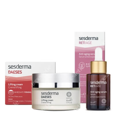 Sesderma Daeses Lifting Cream + Reti Age Serum ZESTAW Krem liftingujący 50 ml + Serum przeciwzmarszczkowe 30 ml