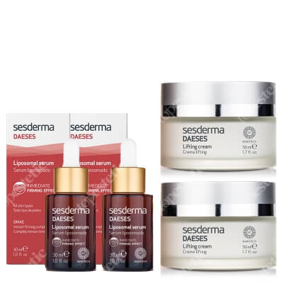 Sesderma Daeses Liposomal Serum 2 za 1 + Daeses Lifting Cream 2 za 1 ZESTAW Serum liposomowe liftingujące 30 ml x 2 + Krem liftingujący 50 ml x 2