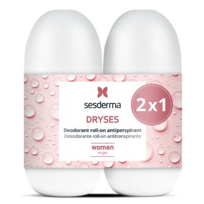 Sesderma Dryses Women x 2 ZESTAW Dezodorant antyperspirant damski 75 ml x 2