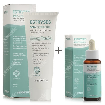 Sesderma Estryses Forte + Estryses ZESTAW Serum rozstępy 50 ml + Emulsja na rozstępy 200 ml