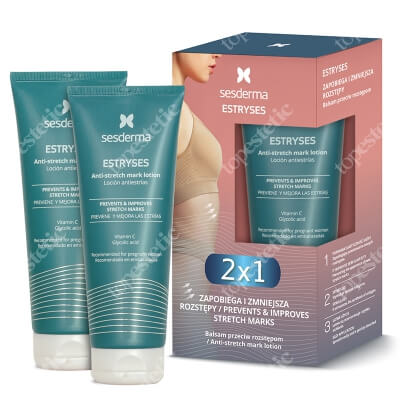 Sesderma Estryses x 2 ZESTAW Emulsja na rozstępy 200 ml x 2