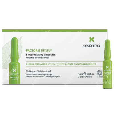 Sesderma Factor G Biostimulating Ampoules Ampułki biostymulujące 7 x 1,5ml