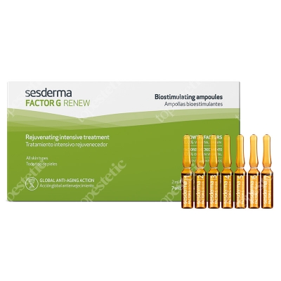 Sesderma Factor G Biostimulating Ampoules Ampułki biostymulujące 7 x 2ml