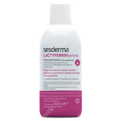 Sesderma Lactyferrin Food Supplement Suplement diety 500 ml