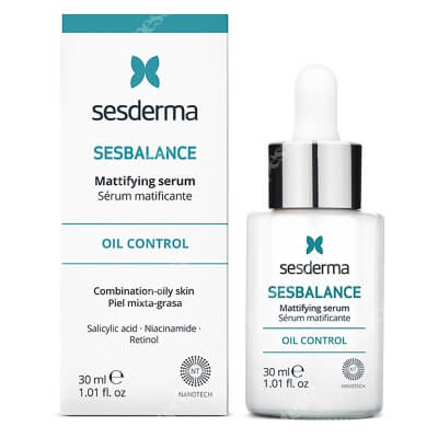 Sesderma Mattifying Serum Serum matujące, regulujące wydzielanie sebum z retinolem 30 ml