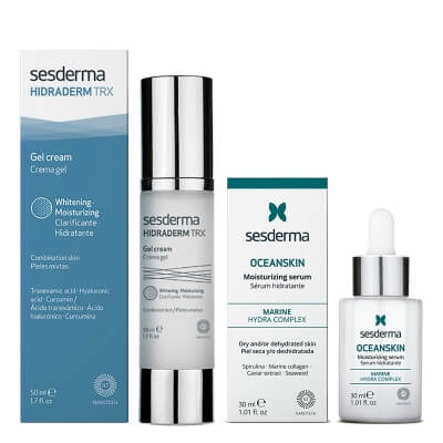Sesderma Oceanskin Moisturizing Serum + Hidraderm TRX Gel Cream ZESTAW Serum nawilżające 30 ml + Krem-żel 50 ml