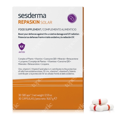 Sesderma Repaskin Solar Suplement diety 30 kapsułek