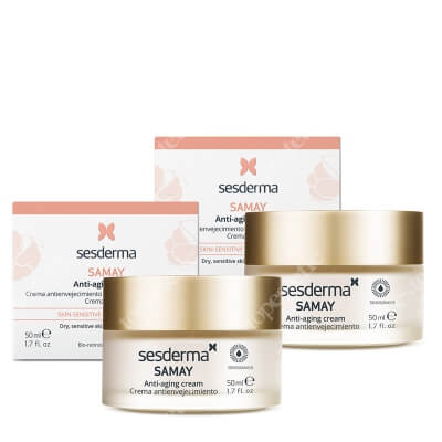 Sesderma Samay Anti Aging Cream 1 + 1 Gratis ZESTAW Krem przeciwstarzeniowy 50 ml x 2