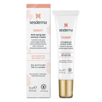 Sesderma Samay Anti Aging Eye Contour Cream Krem kontur oczu przeciwstarzeniowy 15 ml