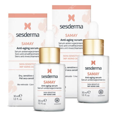 Sesderma Samay Anti Aging Serum 1 + 1 Gratis ZESTAW Serum przeciwstarzeniowe 30 ml x 2