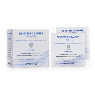 Sesderma Sensyses Cleanser Eyes Chusteczki do demakijażu oczu 14 szt.