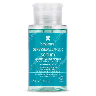 Sesderma Sensyses Cleanser Sebum Płyn oczyszczający do skóry tłustej i trądzikowej 200 ml