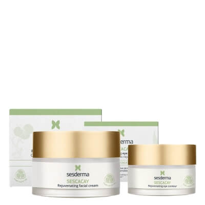 Sesderma Sescacay Rejuvenating Facial Cream + Sescacay Rejuvenating Eye Contour ZESTAW Odmładzający krem do twarzy 50 ml + Odmładzający krem kontur oczu 30 ml