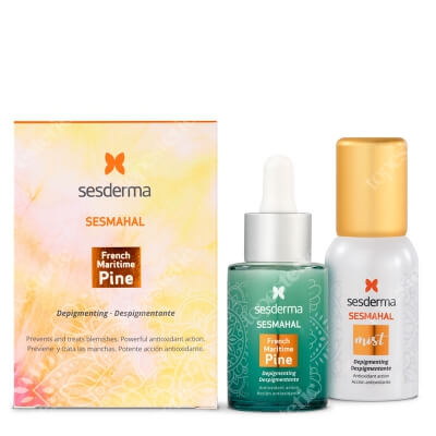 Sesderma Sesmahal French Maritime Pine + Sesmahal Mist ZESTAW Serum zwalczające przebarwienia 30 ml + Mgiełka 30 ml