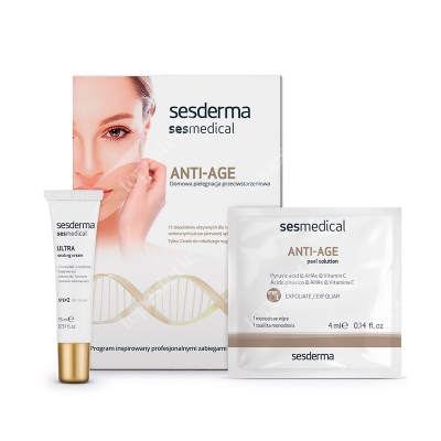 Sesderma Sesmedical Anti Age ZESTAW Domowa pielęgnacja przeciwstarzeniowa 15g + 4 szt.