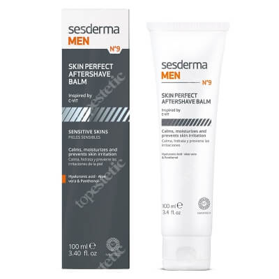 Sesderma MEN N9 Skin Perfect Aftershave Balm Balsam po goleniu dla mężczyzn 100 ml