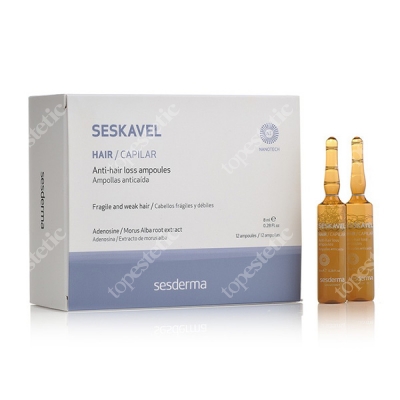 Sesderma Seskavel Ampułki przeciw wypadaniu 12x8 ml