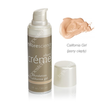 Colorescience Sheer Creme Foundation Minerały w kremie BB - kolor California Girl (jasny ciepły) 30 ml