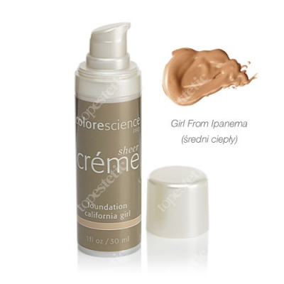 Colorescience Sheer Creme Foundation Minerały w kremie BB - kolor Girl From Ipanema (średni ciepły) 30 ml