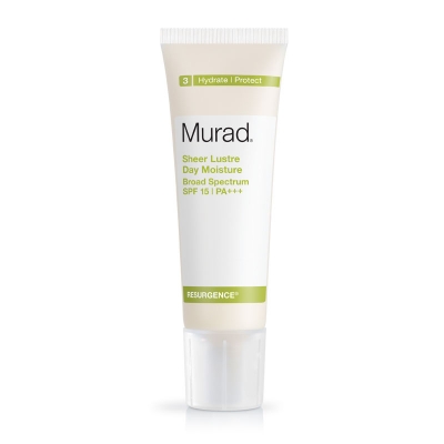 Murad Sheer Lustre Day Moisture SPF 15 PA +++ Liftingujący krem do twarzy na dzień 50 ml