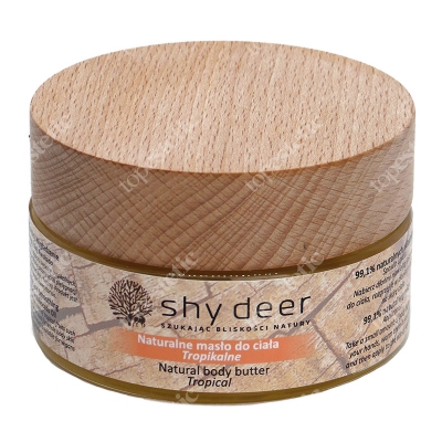 Shy Deer Natural Body Butter Tropical Naturalne masło do ciała tropikalne 100 ml