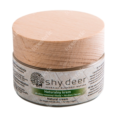 Shy Deer Natural Cream For Mixed and Oily Skin Naturalny krem dla skóry mieszanej i tłustej 50 ml