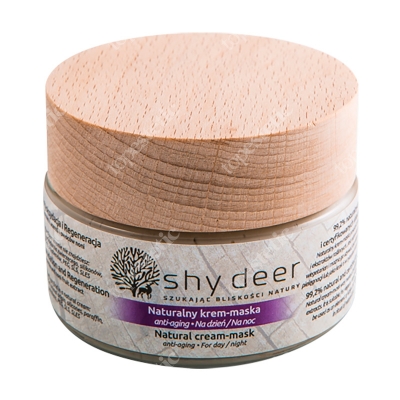Shy Deer Natural Cream Mask Anti Aging Naturalny krem maska przeciwstarzeniowy 50 ml