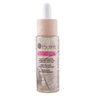 Shy Deer Serum For Dehydrated Sensetive And Capilary Skin Serum dla skóry odwodnionej wrażliwej i naczynkowej hipoalergiczne 30 ml