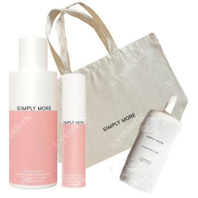 Simply More Full Care Set 2 + Torba GRATIS ZESTAW Emulsja do mycia twarzy 150 ml + Regenerujący krem 50 ml + Ręcznik 1 szt. + Torba bawełniana 1 szt