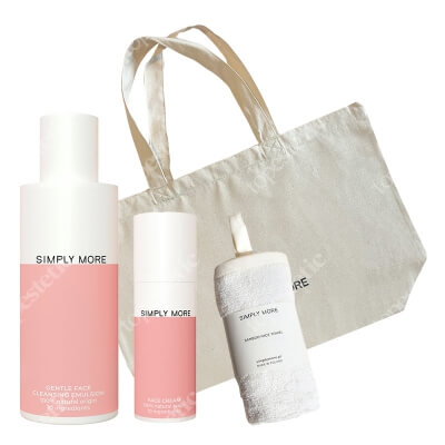 Simply More Full Care Set + Torba GRATIS ZESTAW Emulsja do mycia twarzy 150 ml + Krem 50 ml + Ręcznik 1 szt. + Torba bawełniana 1 szt