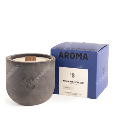 Sisters Aroma Candle Midnight Message Are You Sleeping Świeca o zapachu orzeźwiającego figowca i wetiweru 200 ml